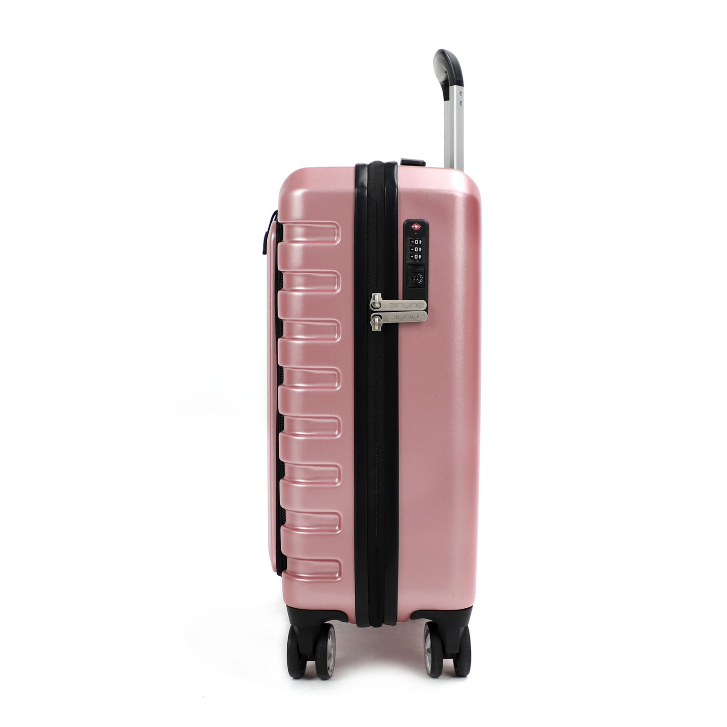 AIRLINE Hardside Luggage Sets With TSA Lock Front Opening 3-piece Suitcase