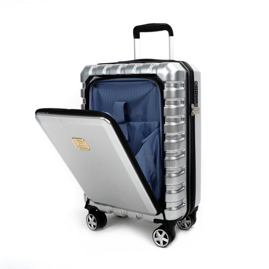 Airline_Carry_On_Luggage_Silver_Side_view_02T1978155103